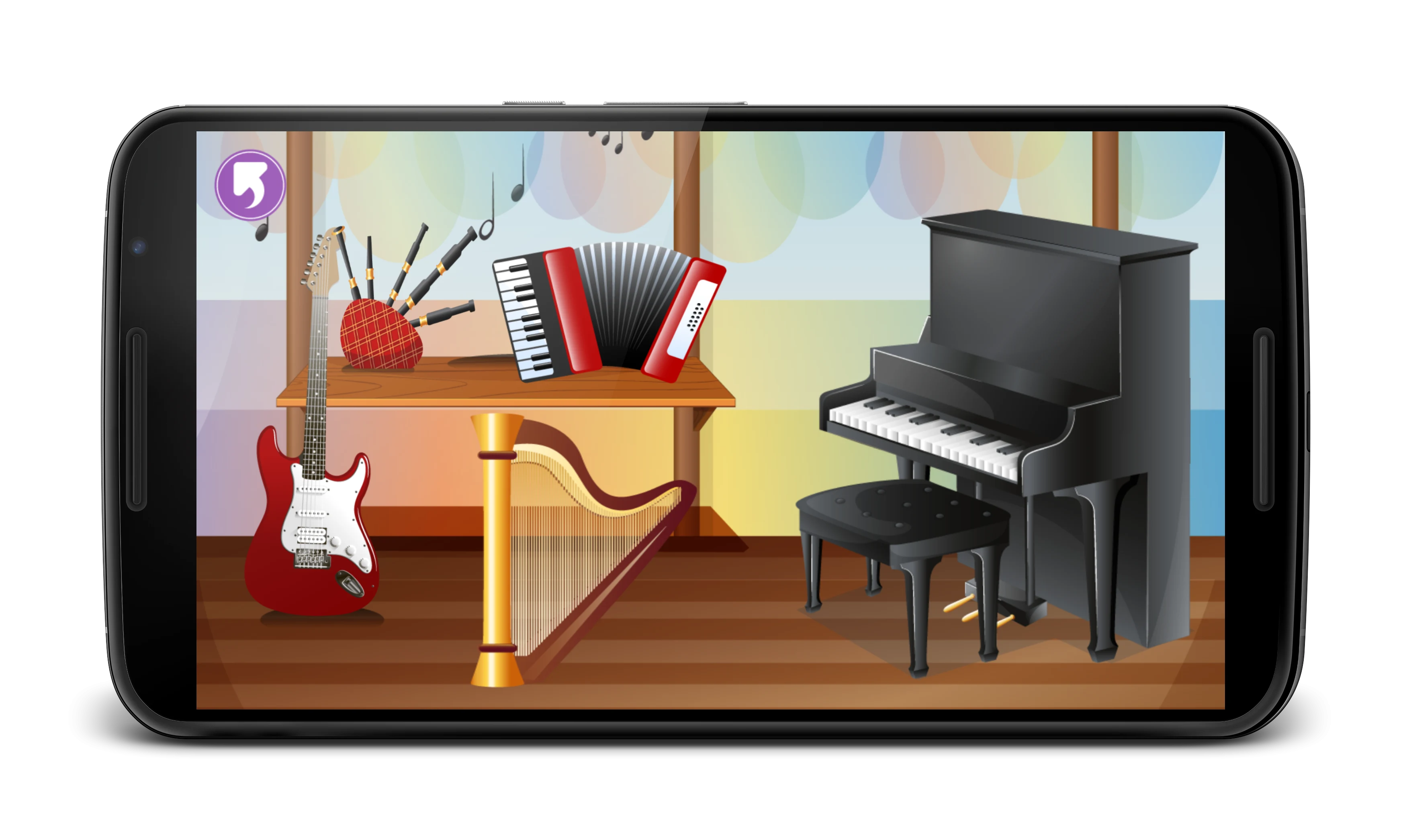 Musical instruments for kids screenshot